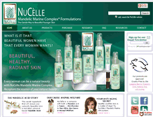 Tablet Screenshot of nucelle.com
